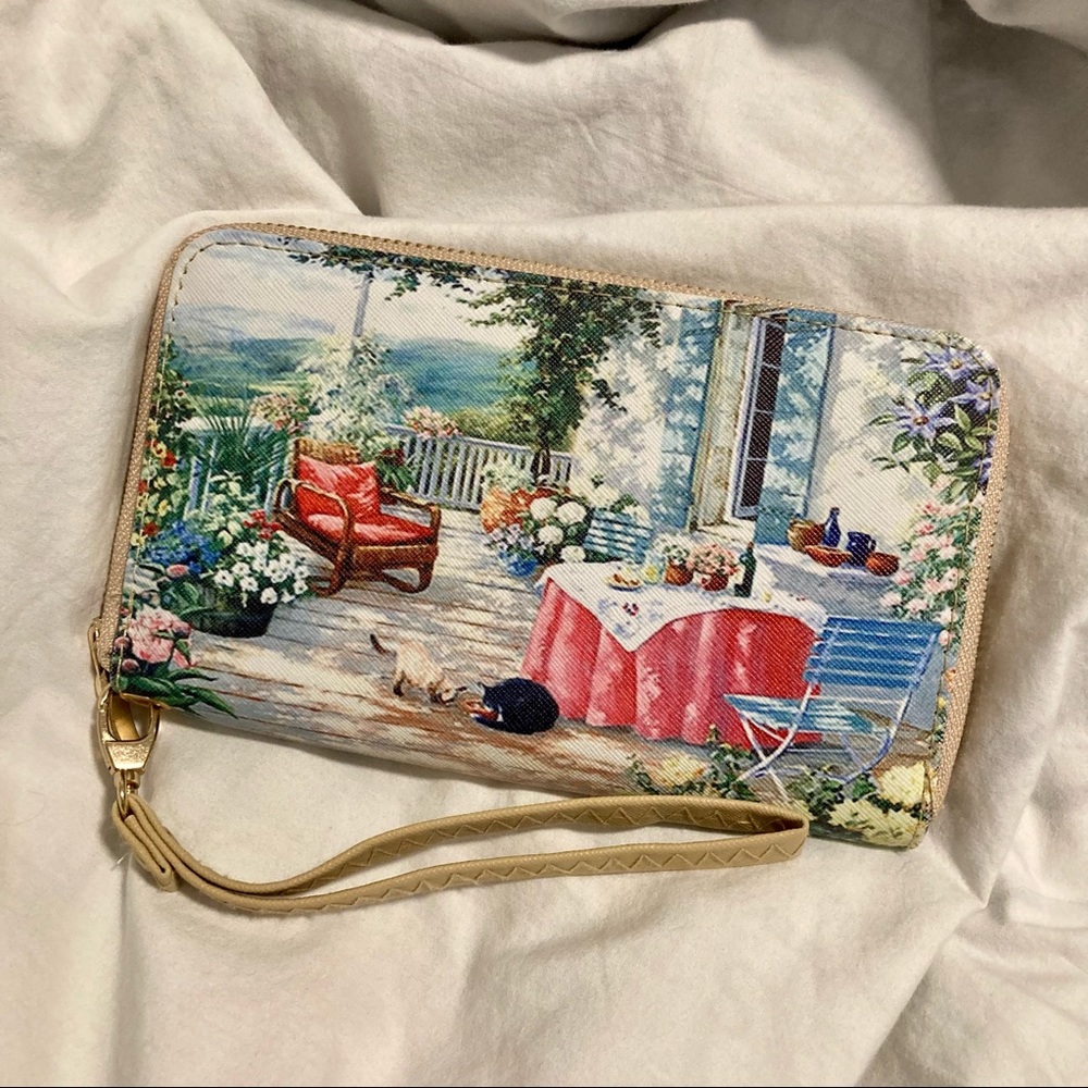 CeeKlein Vintage Zipper Wallet
